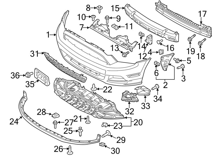 Ford Mustang Parts Diagram