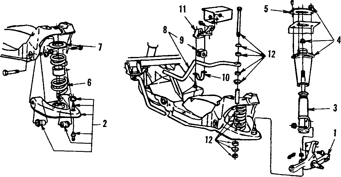 2002 Ford Mustang Front Suspension Diagram