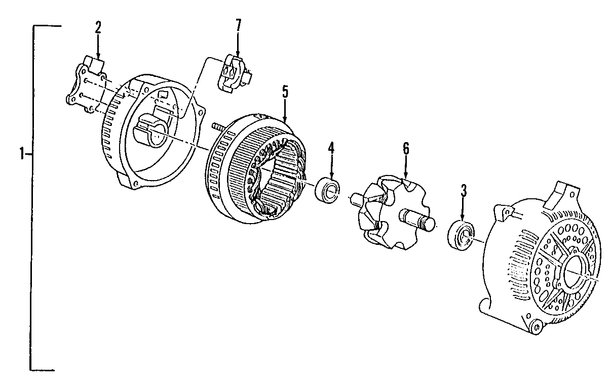 Ford Alternator Wiring Diagram 2000 Cougar