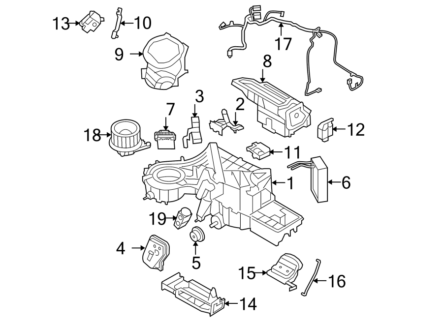 Ford F150 Air Conditioning System Diagram