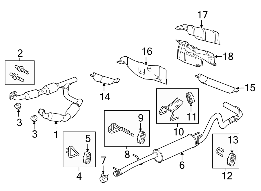 Ford Exhaust System Diagram