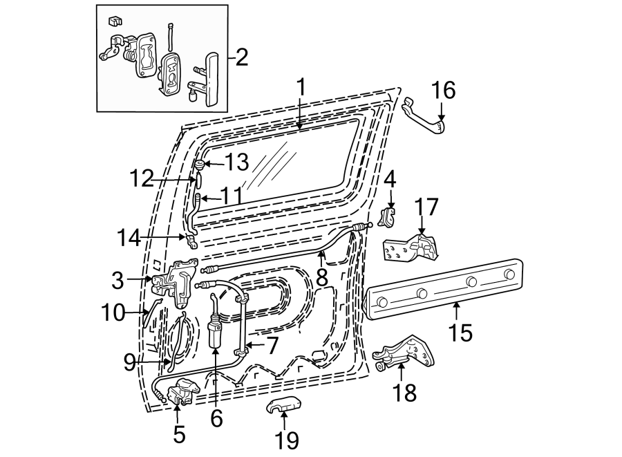 ford-e-350-econoline-club-wagon-roller-assembly-roller-guide-sliding