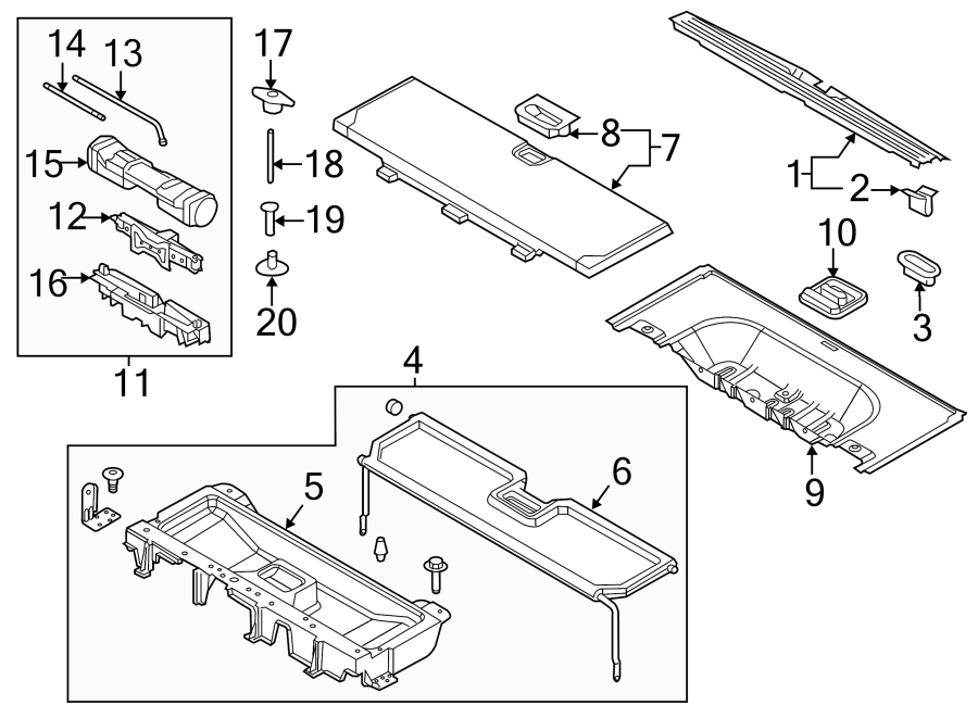 2018 Ford Explorer Parts Diagram