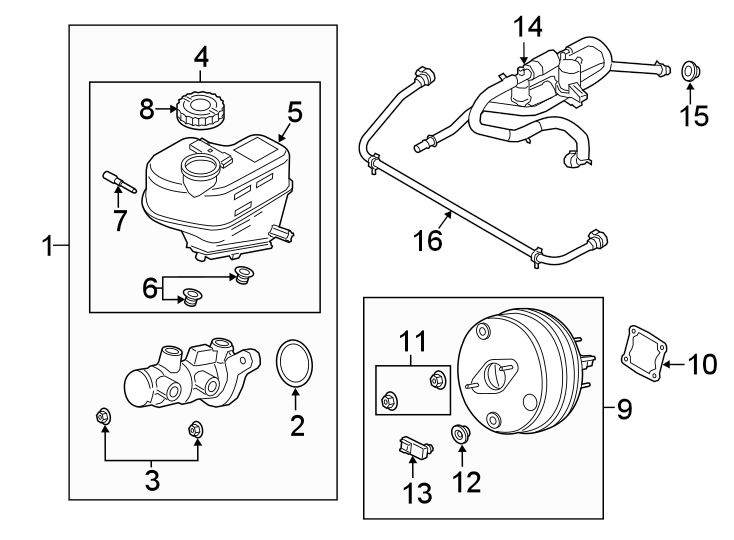 Ford Ranger Brake Master Cylinder Reservoir Cap. Replace, CAB