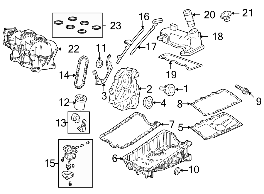 4L5Z9424A - Ford Engine Intake Manifold | Lakeland Ford Online Parts