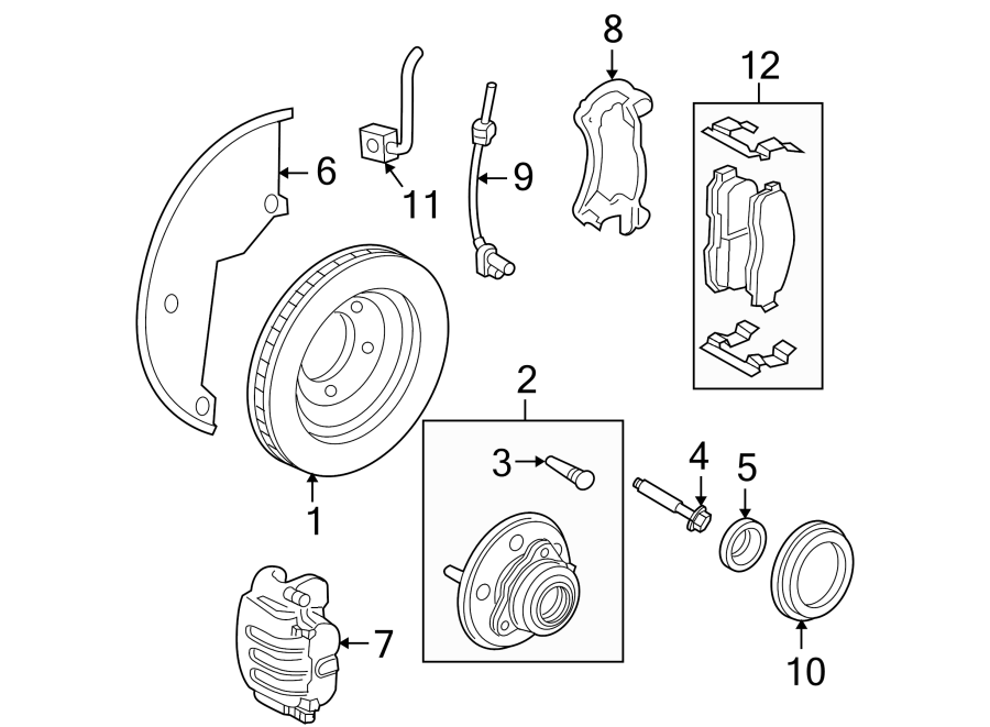 [DIAGRAM] 94 Ford Front Brake Diagrams