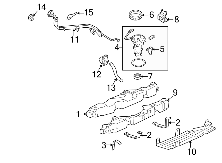 8L2Z9002B - Ford Fuel Tank | Lakeland Ford Online Parts, Lakeland FL