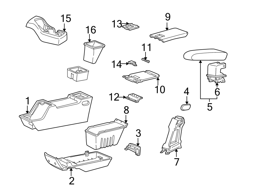 Ford Explorer Armrest handle. HANDLE GLOVE COMPARTMENT DOOR. BASE